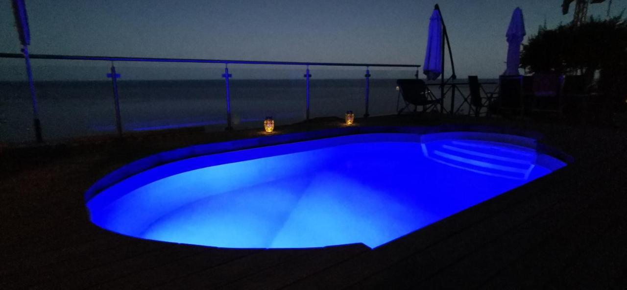 Vue magnifique avec piscine privée et sauna à 10min de Monaco Roquebrune-Cap-Martin Extérieur photo