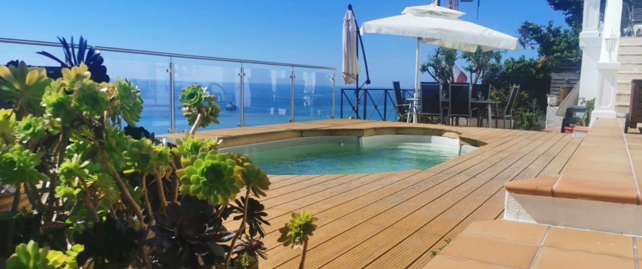 Vue magnifique avec piscine privée et sauna à 10min de Monaco Roquebrune-Cap-Martin Extérieur photo