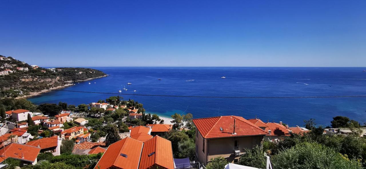 Vue magnifique avec piscine privée et sauna à 10min de Monaco Roquebrune-Cap-Martin Extérieur photo