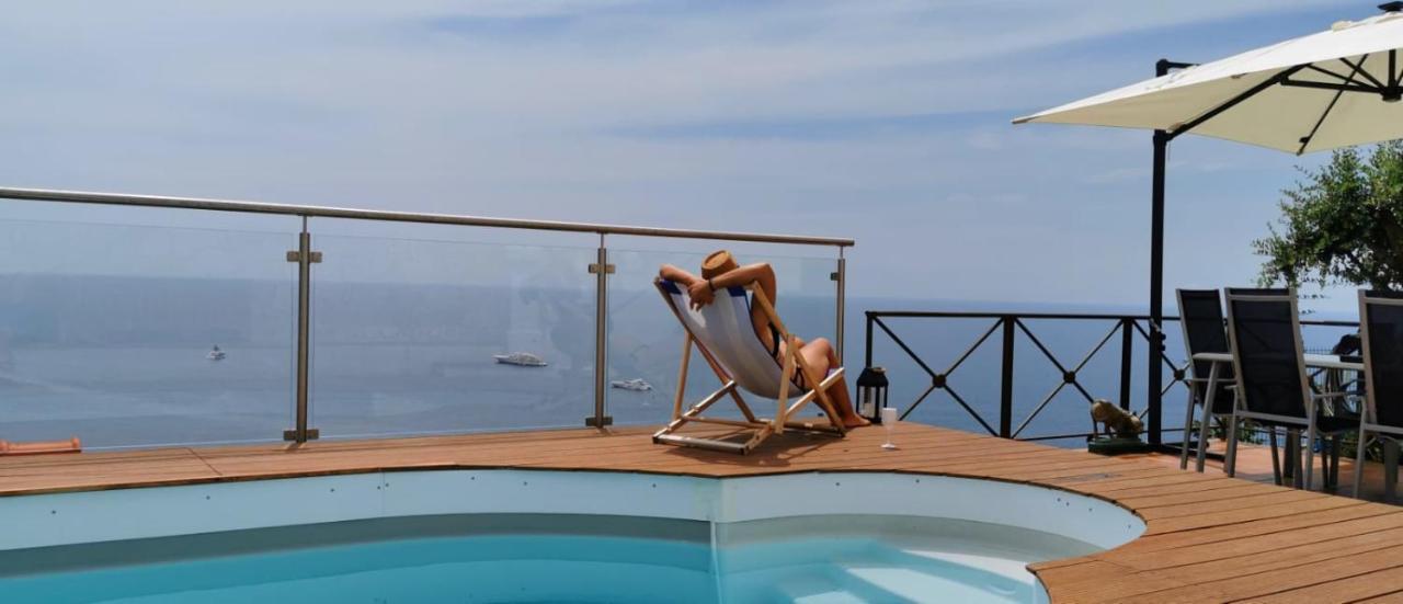 Vue magnifique avec piscine privée et sauna à 10min de Monaco Roquebrune-Cap-Martin Extérieur photo